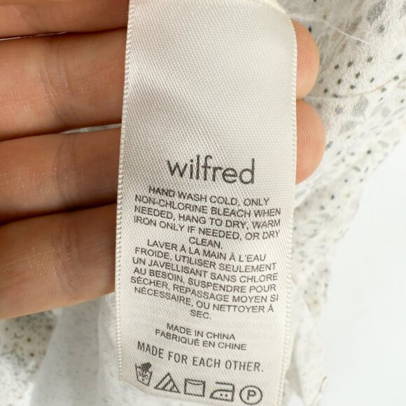 Wilfred Floral Mini Dress in Cream - Picture 5 of 6